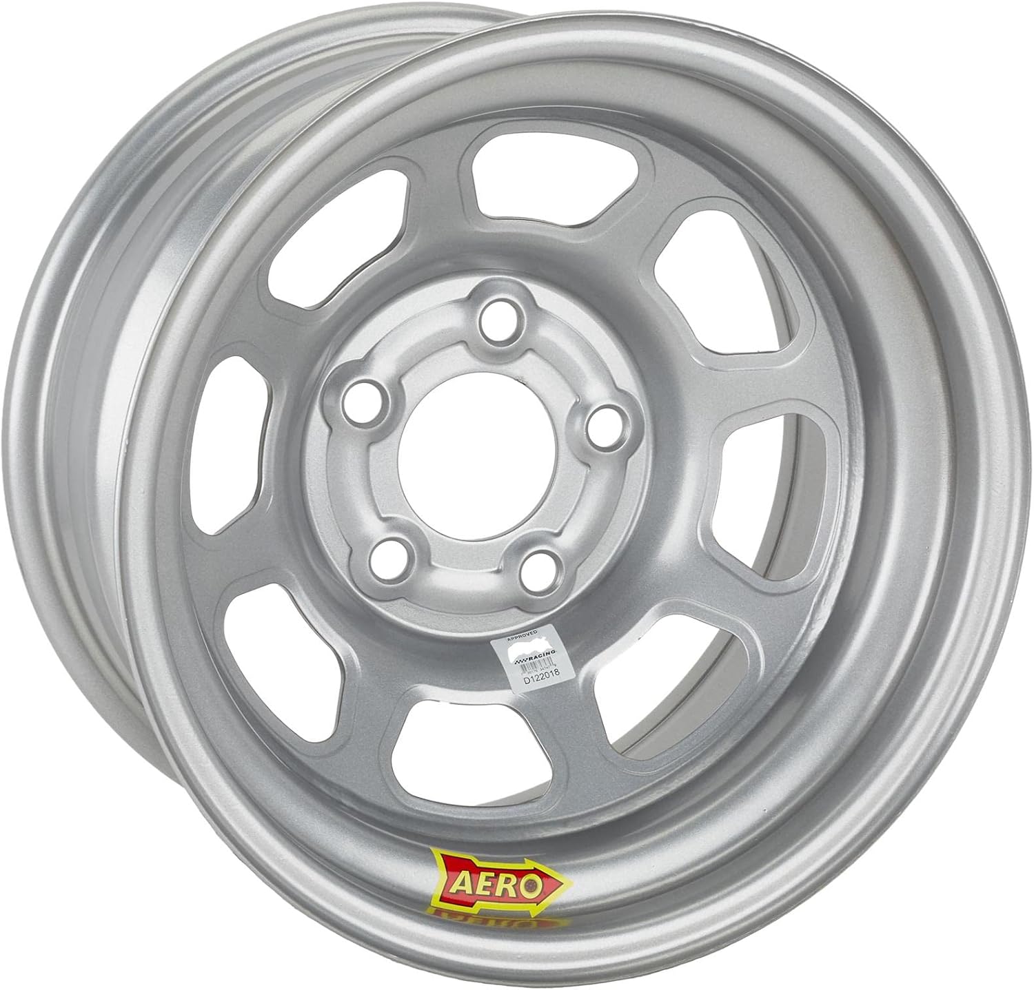 Aero Race Wheel 52-185030 15X8 3IN 5.00 BLACK