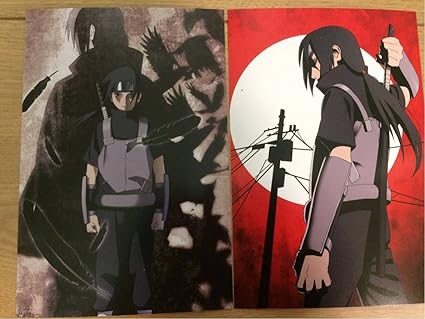 Amazon Co Jp Naruto うちはイタチ ポストカード 2枚セット イタチ真伝 光明編 暗夜編 暗部イタチ ナルト疾風伝 ホビー 通販