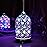 INRORANS Art Glass Essential Oil Diffuser - 160ml Ultrasonic Aromatherapy Diffuser with 7-Color LED Night Light, Intermittent Mist, Auto Shut-Off, and Timer for Office, Home, Yoga - Soul Dancer Style