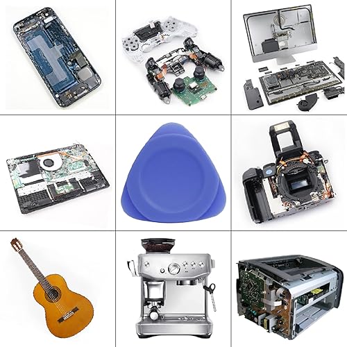 Miniatura 8 de Herramienta de apertura de palanca de plástico triangular Spudger para computadora portátil LCD teléfono móvil tableta cámara caso desmontaje