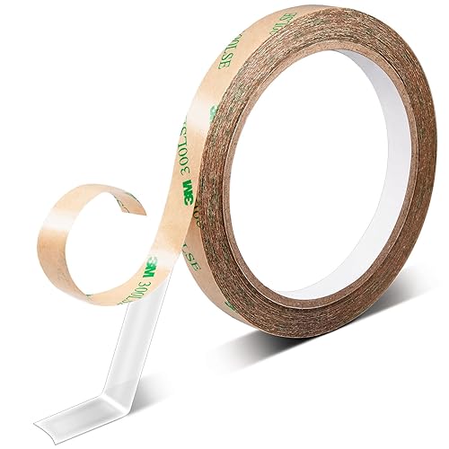 Cinta adhesiva fina de doble cara, impermeable, resistente al calor, extraíble, transparente 300LSE tiras adhesivas para tira LED adhesiva, póster,