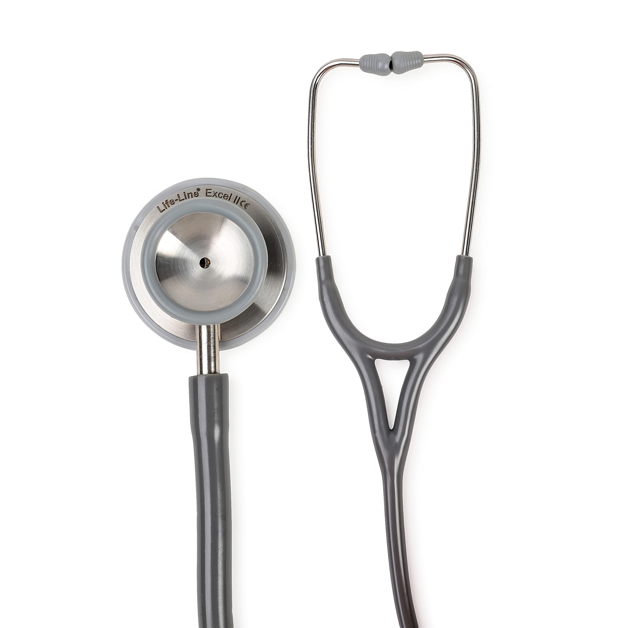 LIFE LINE Excel 2 Stethoscope (Grey) | Stainless Steel Chest Piece | Stronger Headset | 2-way Tube | Suitable for Doctors, Nurses, Students (B089RC1SRG) Amazon Price History, Amazon Price Tracker