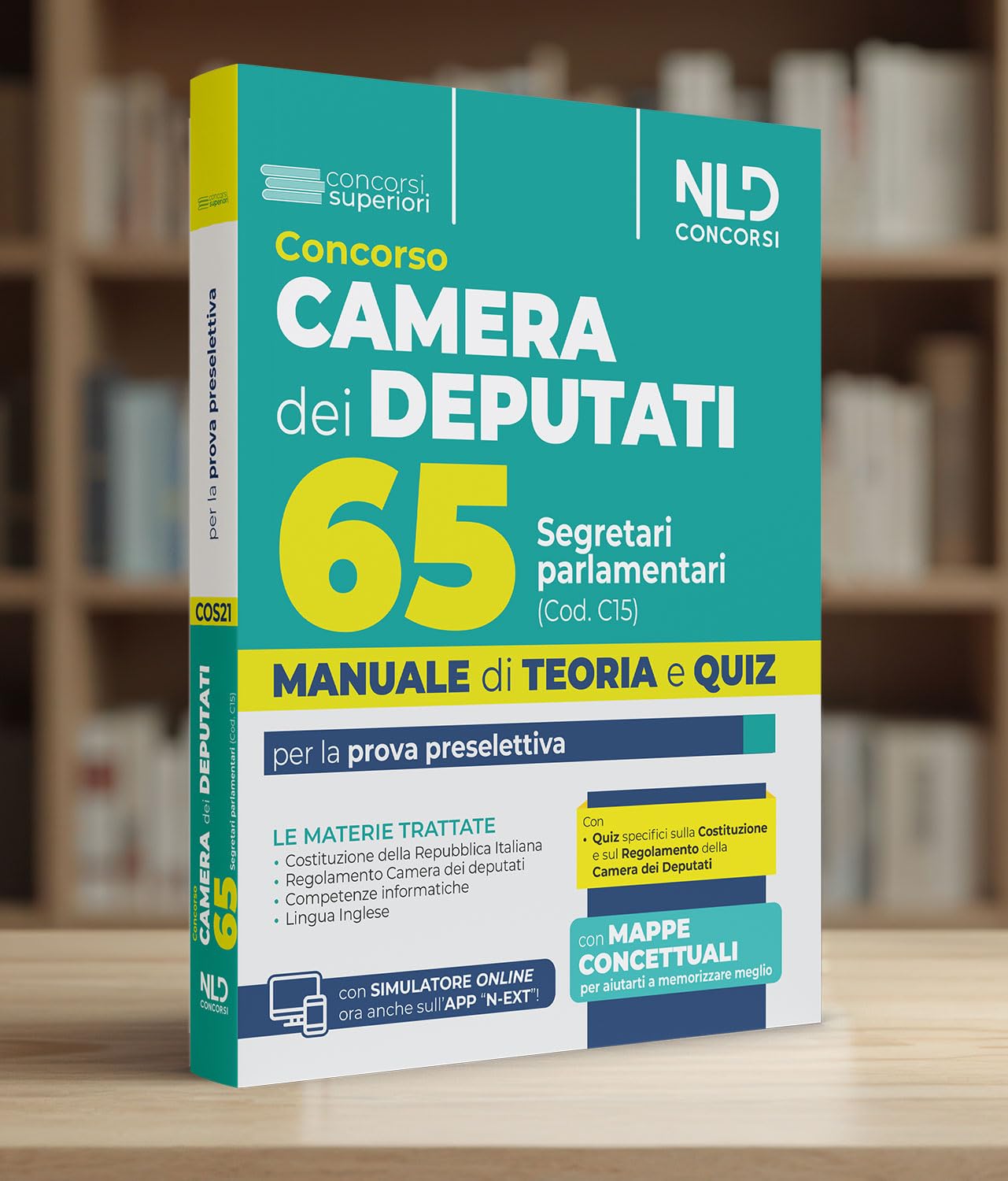 Manuale concorso 65 segretari parlamentari per camera dei deputati. Manuale di teoria e quiz per la prova preselettiva. Con espansione online