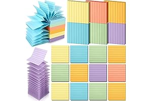 Lined 3x3 Refillable Pop Up Sticky Notes 24 Pack