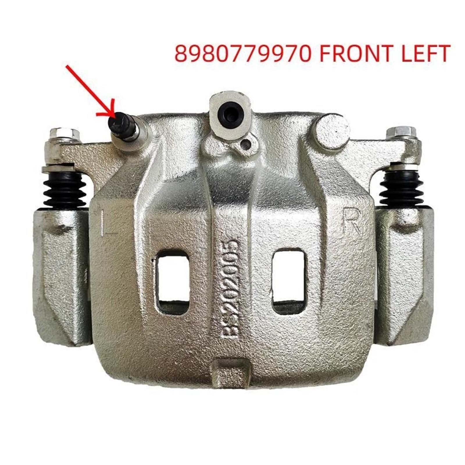 Cambio del Disco dei Freni Adatto per D-Max 2014-2017 Arretratore Pistoncini | Anteriore DX e SX 8-98077-997-0 8-98077-996-0 8980779970 8980779960 Kit pinza freno(8980779970 l)
