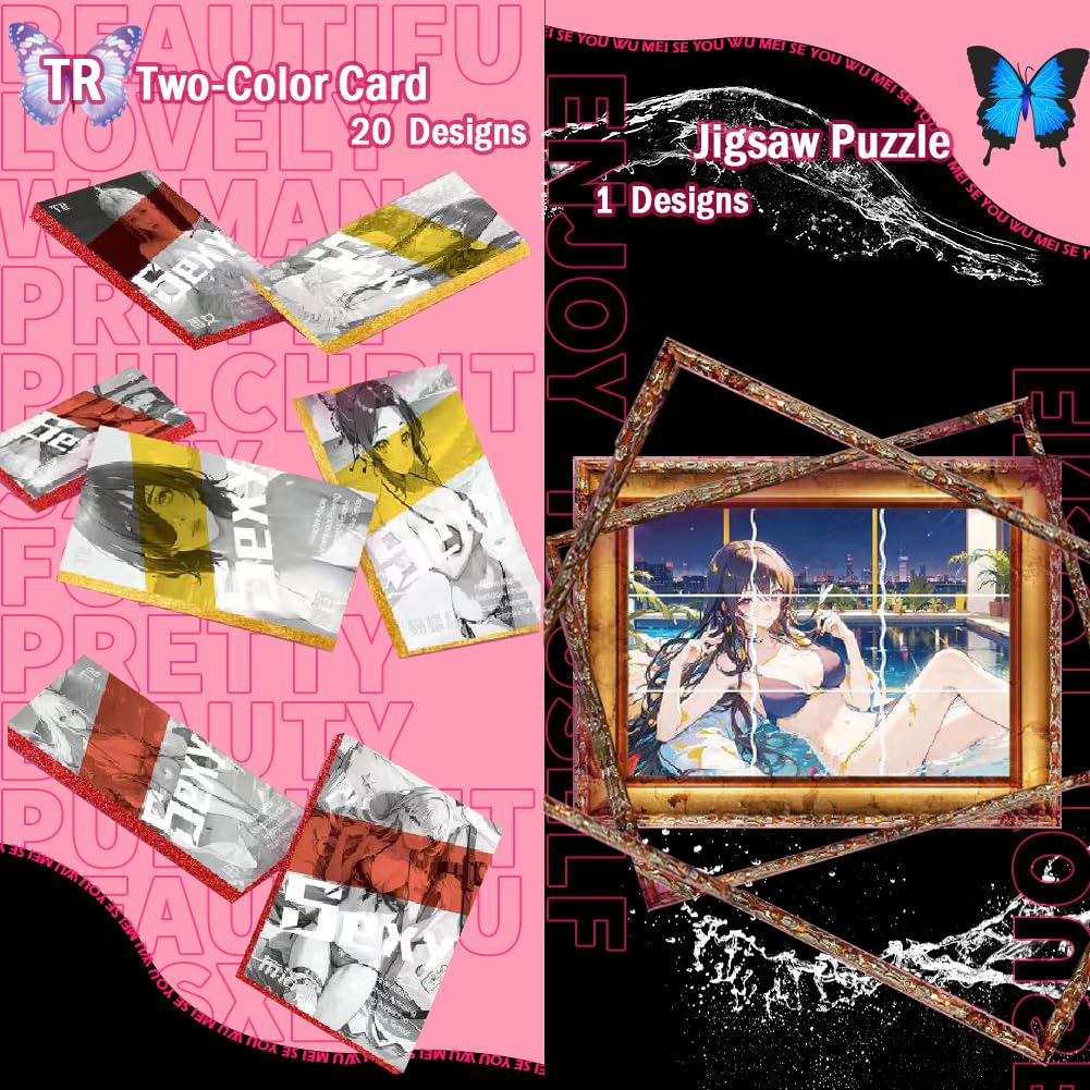 KUPAIDE KUPAIDE MEIKA Series, Goddess Tale Collectible Cards Waifu Card Anime Game Character Card Booster Box (): Foxy Pretty