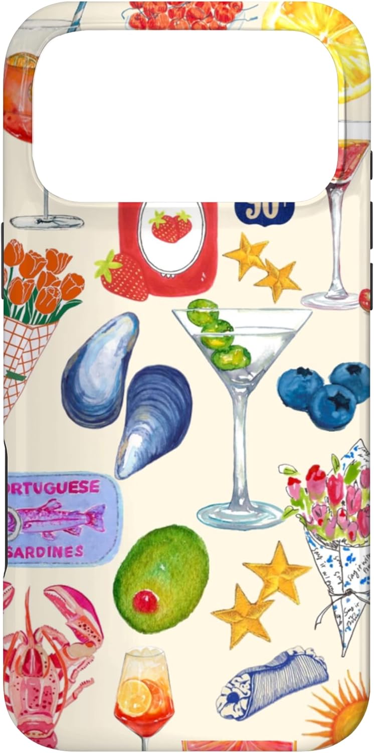 European Summer Case for iPhone 17 Pro Max