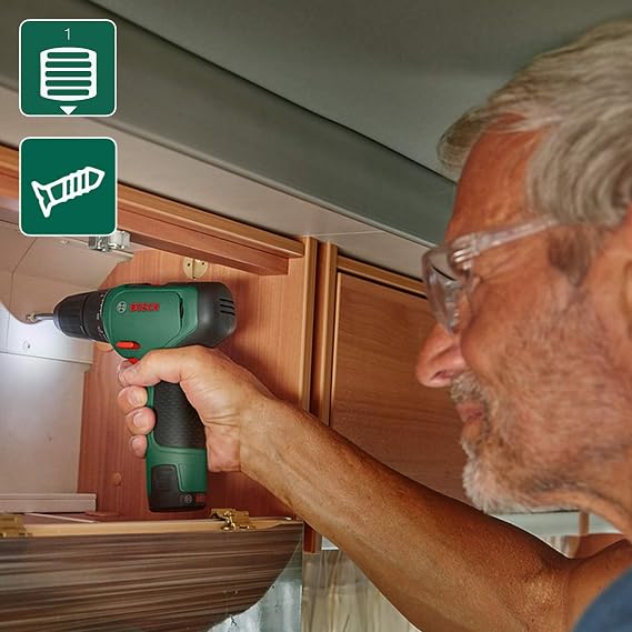Bosch Akku Bohrschrauber EasyDrill 1200 (1 Akku, 12 Volt System, im Koffer)