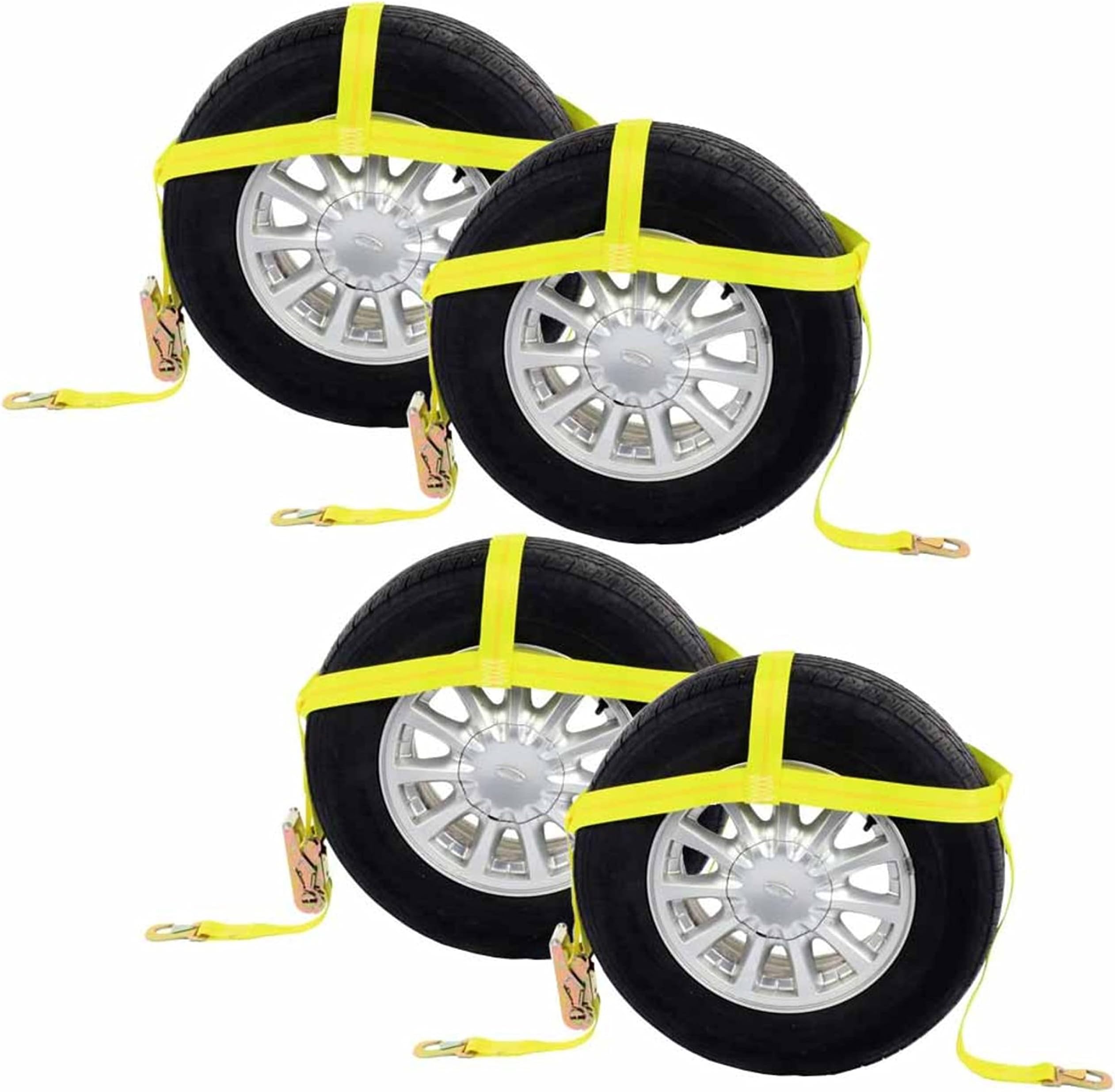 US Cargo Control Tow Dolly Basket Straps with Flat Snap