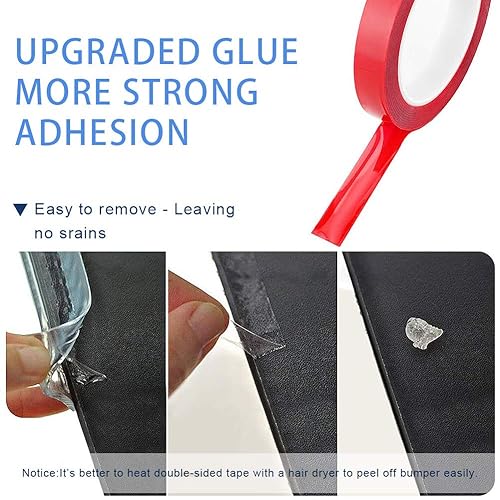 Miniatura 5 de Protector de esquina de borde, protectores de esquina a prueba de bebés, kit de seguridad de silicona suave, tira de parachoques a prueba de bebés