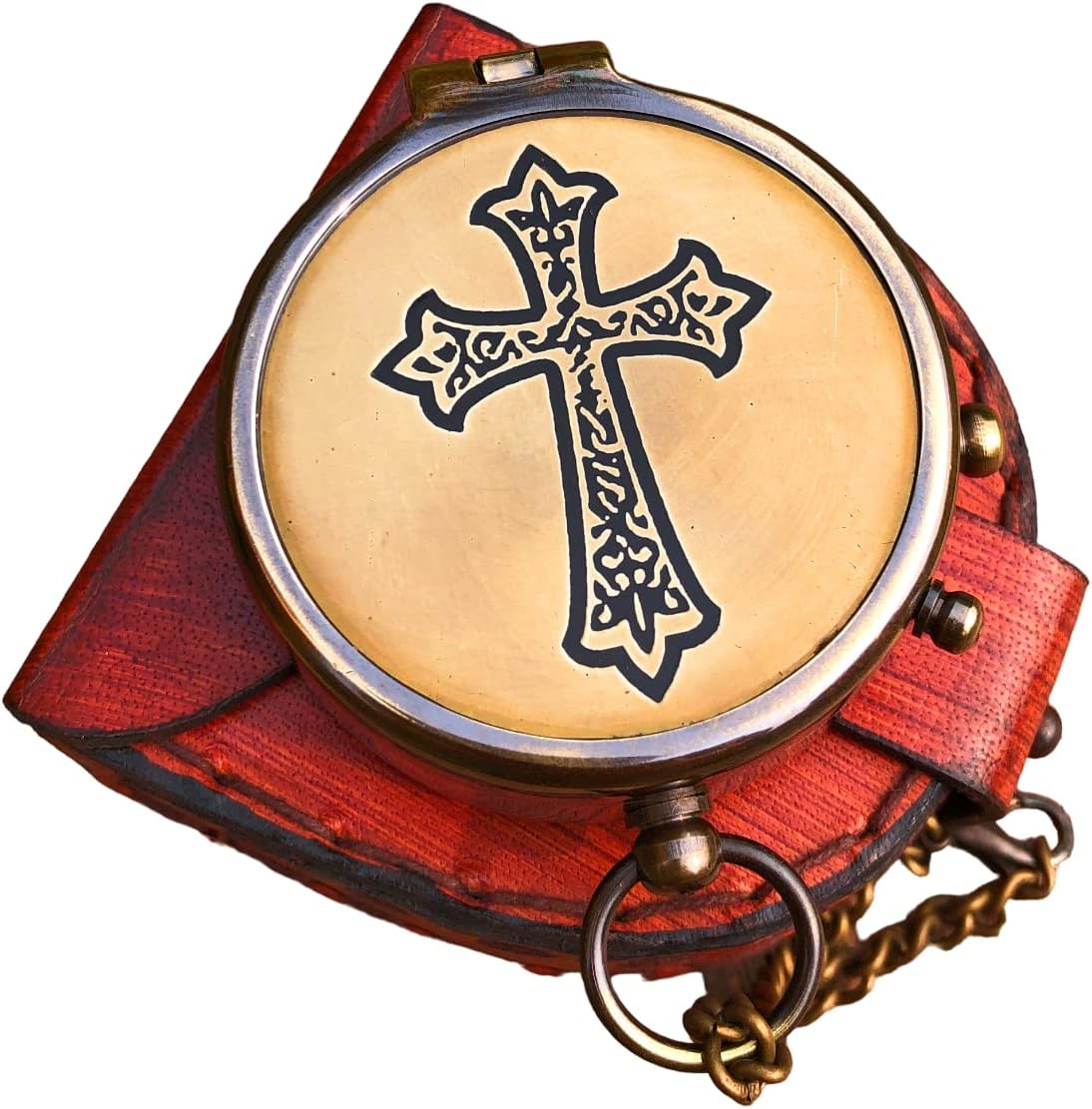 May Your Faith Always Guide You and Cross Engraved On Working Compass, Confirmation Gift Ideas, Baptism Gifts, Birthday