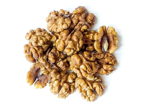 Mitades y piezas de nueces orgánicas de California, 10 libras, sin OMG, crudas, sin sal, sin cáscara, veganas, kosher, comida para sirtfood,