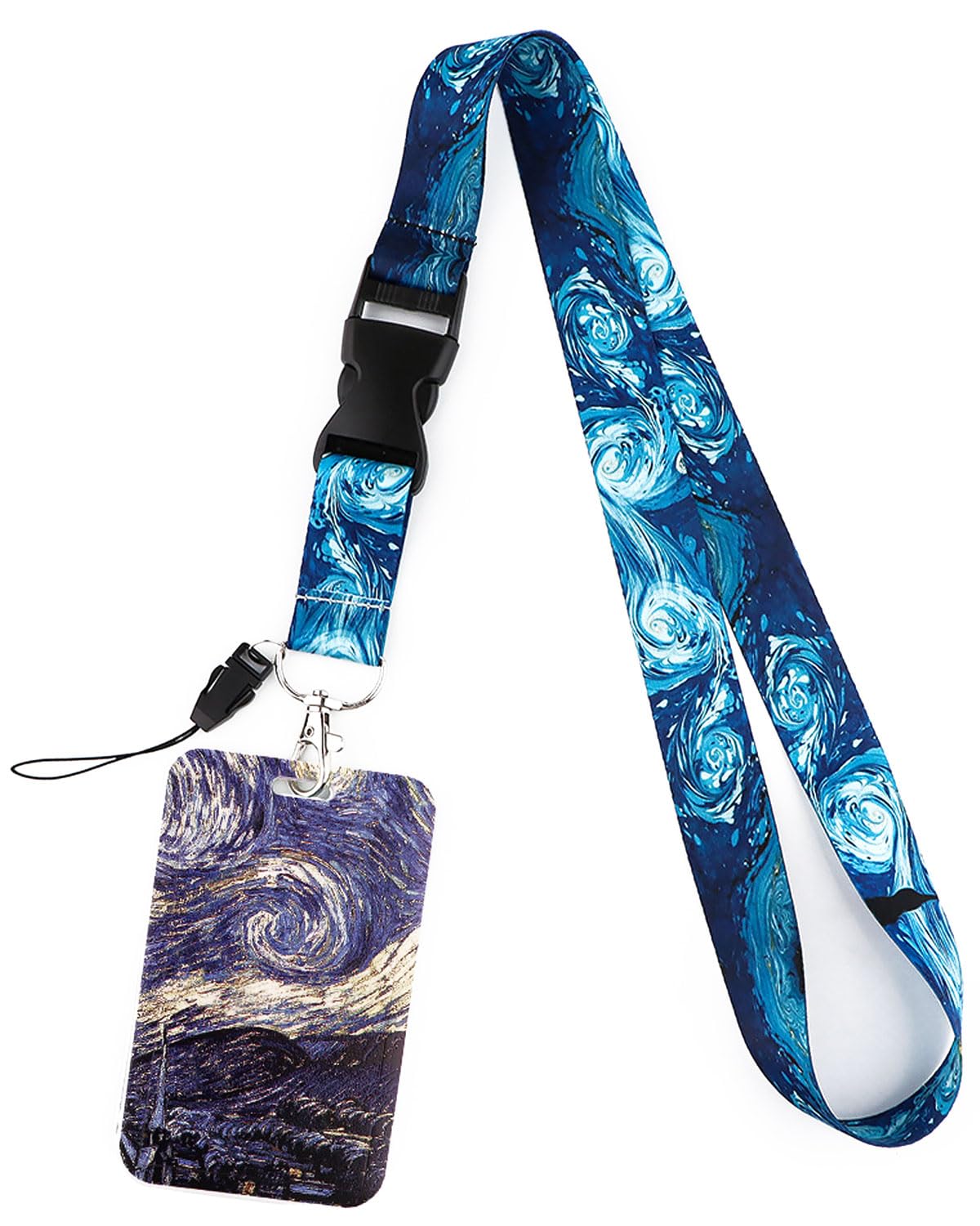 ZAMXHUG Porta Tarjetas Colgante - Titular de la Tarjeta de identificación con cordón, Porta Tarjetas,portatarjetas Colgante,Tarjetas de identificación de Estudiantes, Llaves de la cámara