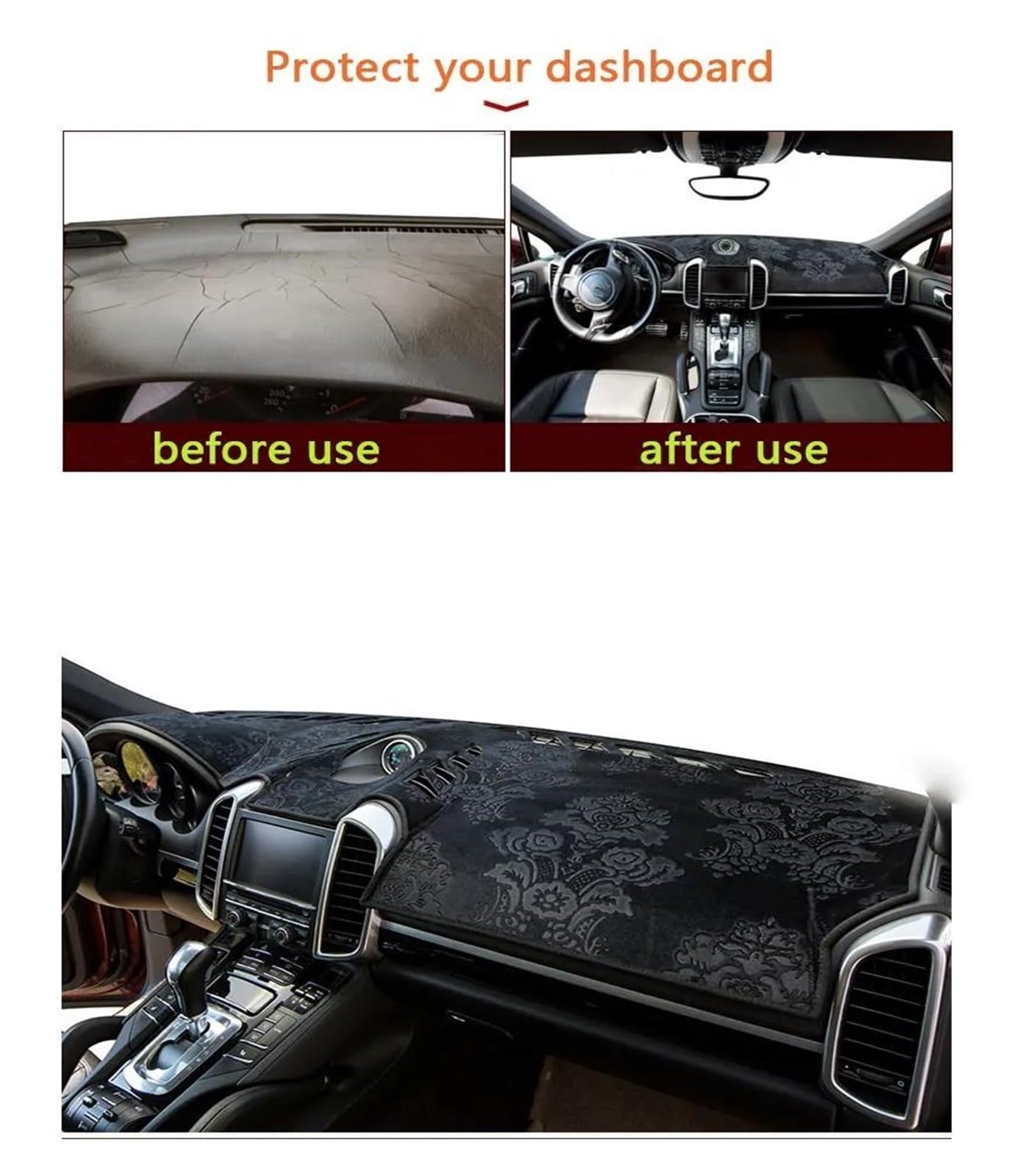 Auto Dashboard Cover Dash Mat Voor Peugeot 308 Voor RCZ Voor