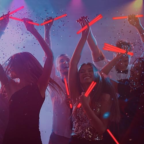 Vista 19 de 12 barras de luz de 14 pulgadas de grado industrial a granel de emergencia jumbo que brillan en la oscuridad, palillos brillantes grandes