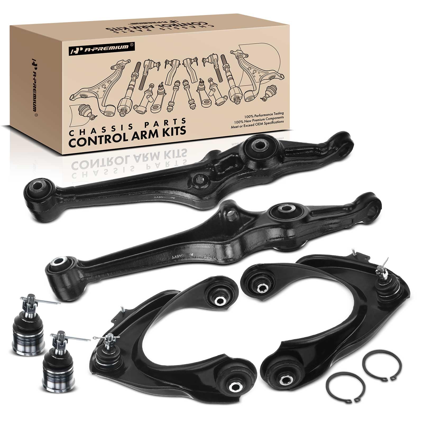 impact sport+AMP armセット Amazon.com: A-Premium 6Pcs Front Suspension Kit, Upper Lower