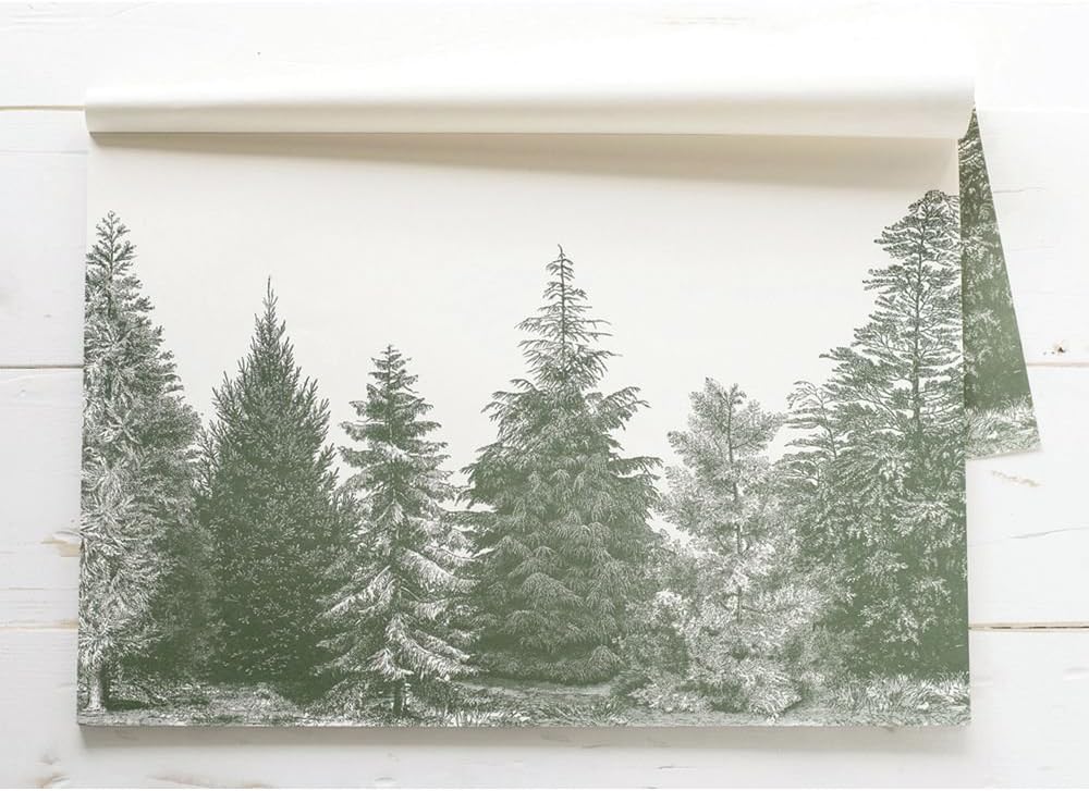 Evergreen Paper Placemats 30 Sheets American Made