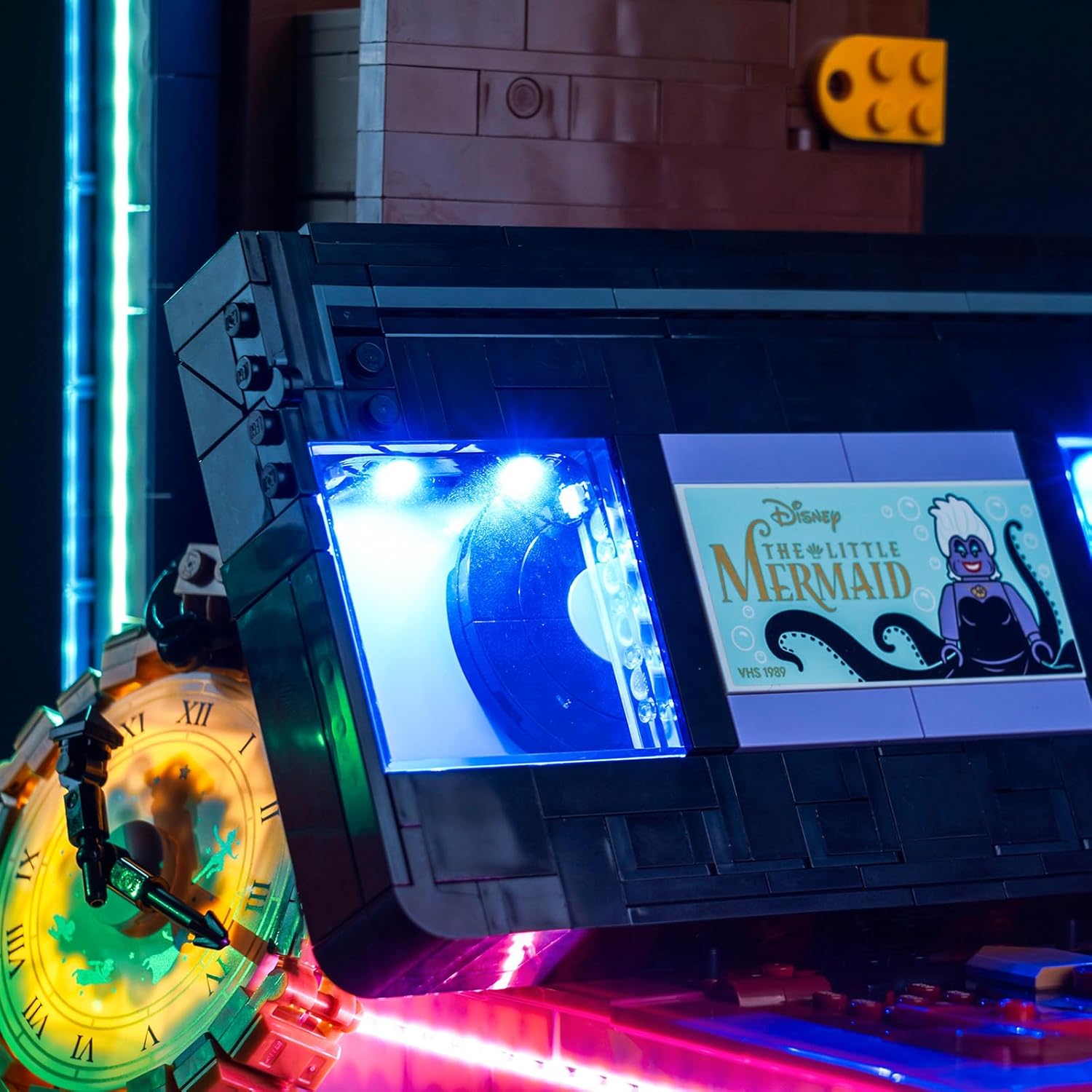 LED Light Kit Compatible with Lego Villain Icons 43227, Music Version Creative Lighting Set Accessories Compatible with Lego 43227 for Fans(Lights Only, No Models)