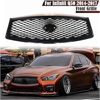 車のフロントグリル インフィニティ Q50 掛かる 2014-2017