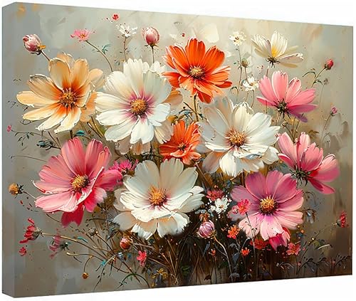 Miniatura 6 de VOCBAN Plant Wall Decor Prints, Retro Flowers Plant Botanical Prints Posters Wall Art For Living Room Decor Canvas Prints Home Artwork - 60x80cm