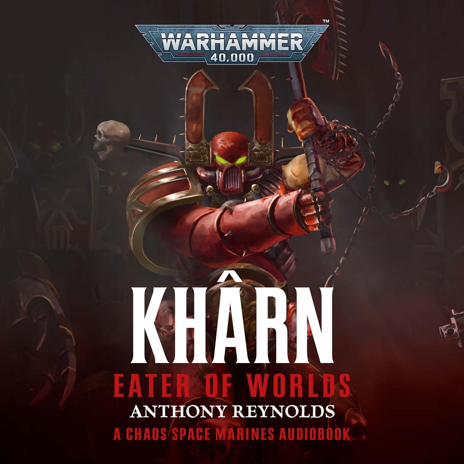 Kharn: Eater of Worlds: Warhammer 40,000    
	                
	            

                 
                        Audible Audiobook 
                  
                        – Unabridged