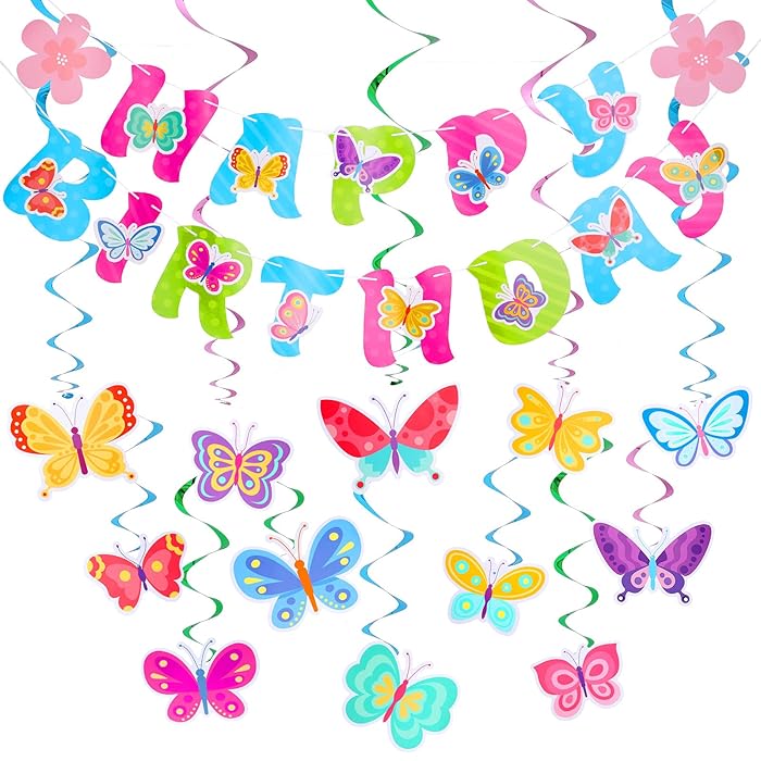 The Best Birthday Banner Garden