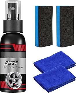 30/100 Ml Rayhong Metal Rust Remover Spray, Multi-Functional Wheel Hub Renewal Agent, Multifunctional Metal Rust Remover, Car Rust Removal Spray, Iron Powder Remover (1 Pc 100 Ml)