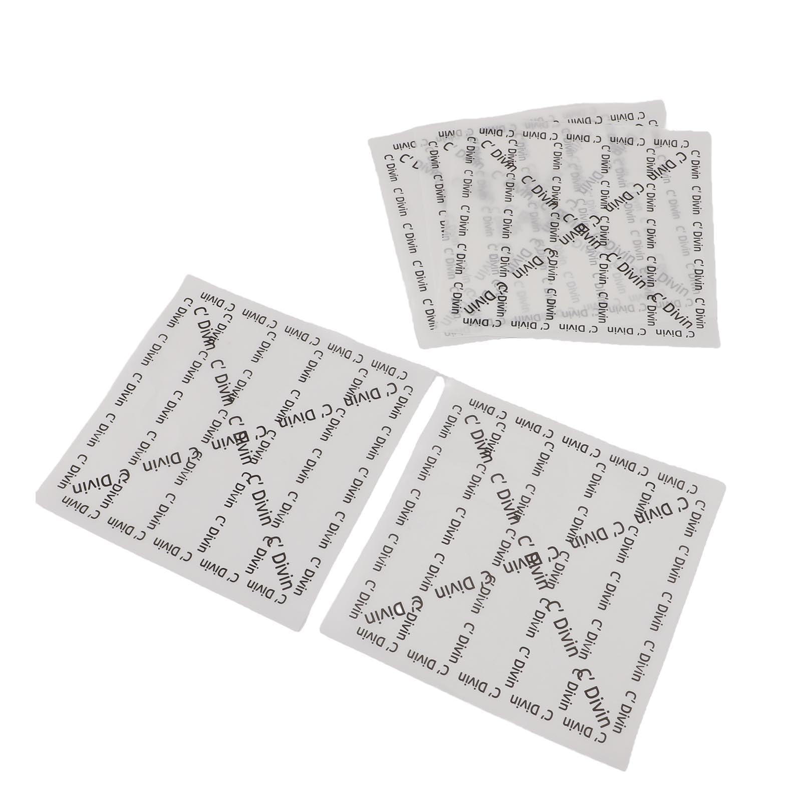 Papier do Pakowania Wysokiej ści Papier Delikatesowy z 500 Arkuszami Odporny na Tłuszcz, Nieprzywierający, do Serwowania, Pieczenia, Smażenia i Pakowania (Białe litery)