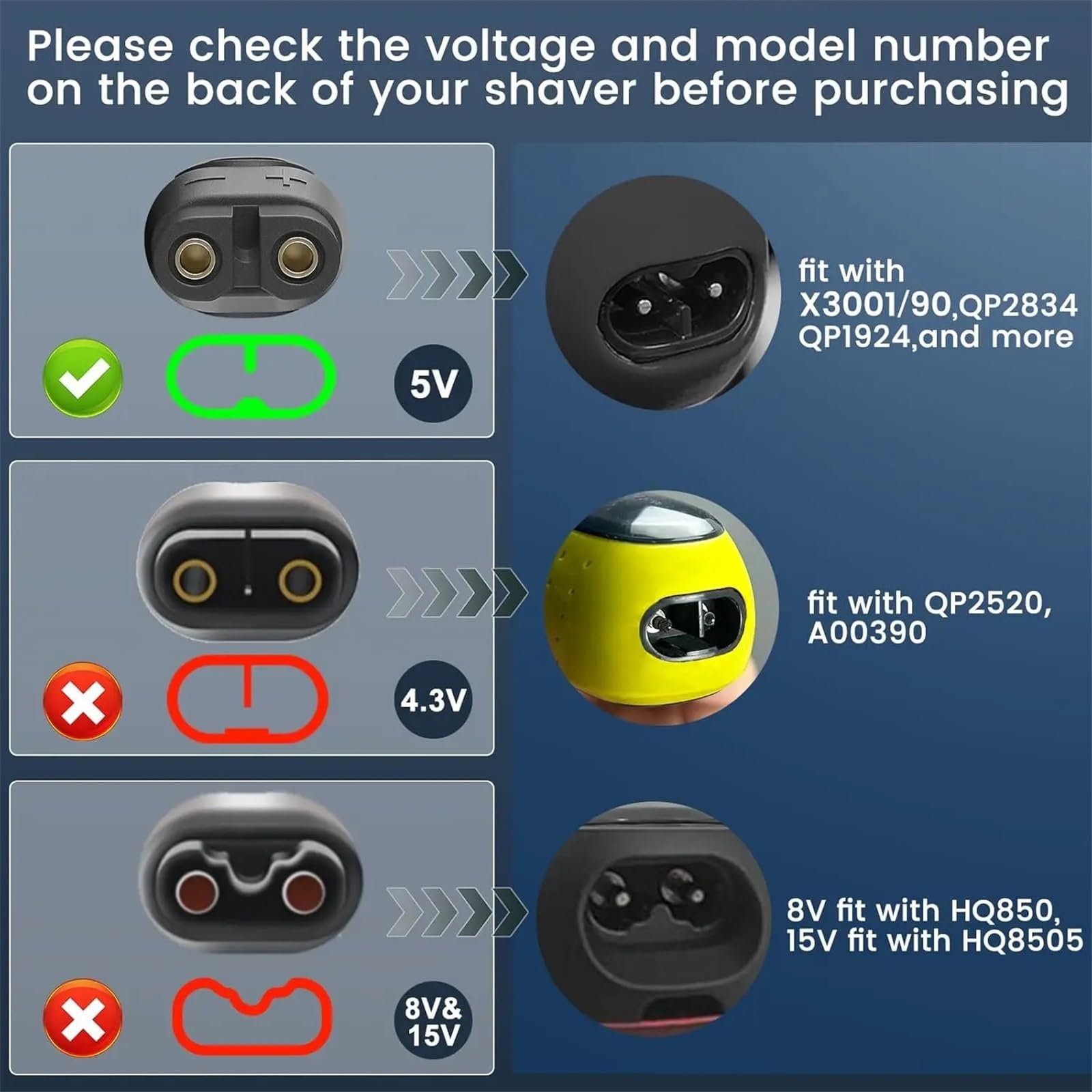 Kabel do ładowania serii 9000, 7000, 5000, 3000, MG9510, MG7910, MG5910, golarka, kabel USB