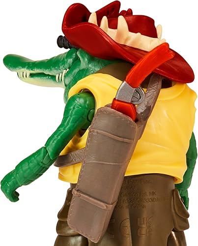 Miniatura 5 de Teenage Mutant Ninja Turtles - Figura de acción básica de cuero de 4.5 pulgadas Splinter Mutant Mayhem, regalo ideal para niños de 4 a 7 años y