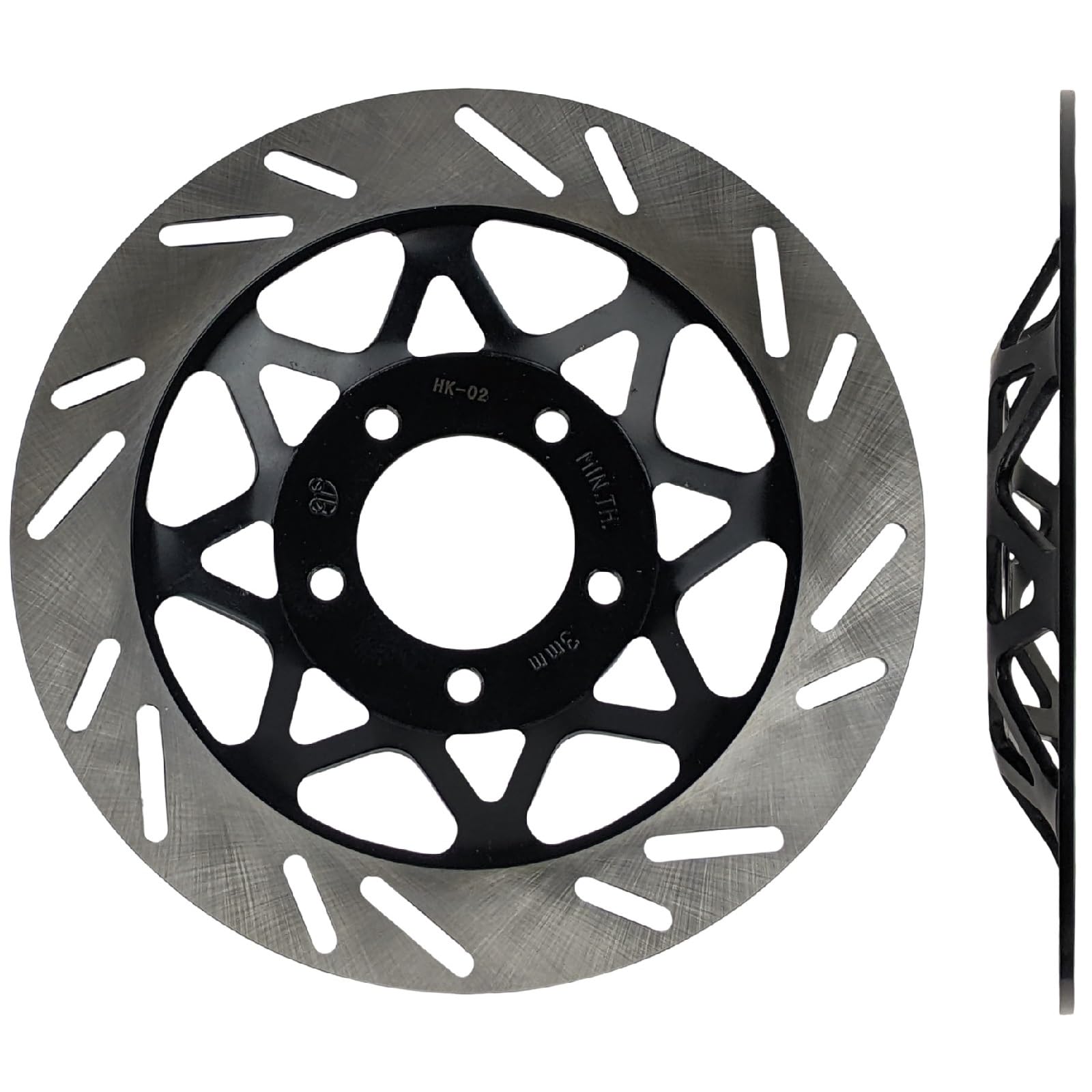 Amazon.com: Redcap 240mm Hat-Shaped Front Brake Rotor Disc 22mm
