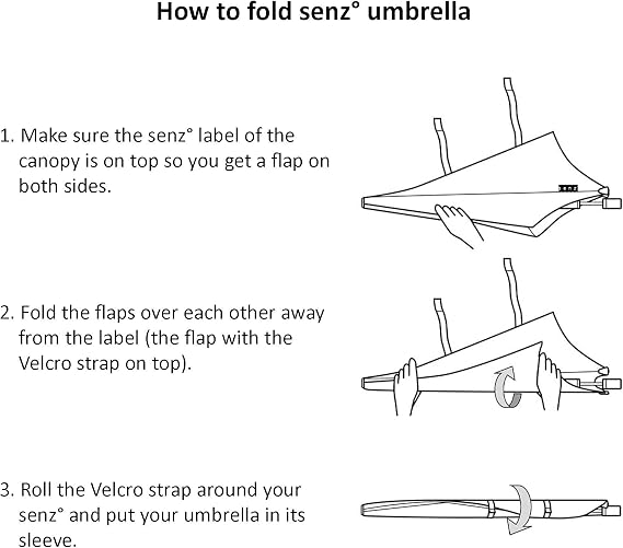 Senz Umbrellas - Original Series - 34 x 35 in - Passion Red - One Size