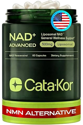 Liposomal NAD+ Supplement with Resveratrol – NMN Supplement Alternative – Third-Party Tested – Advanced NAD Resveratrol