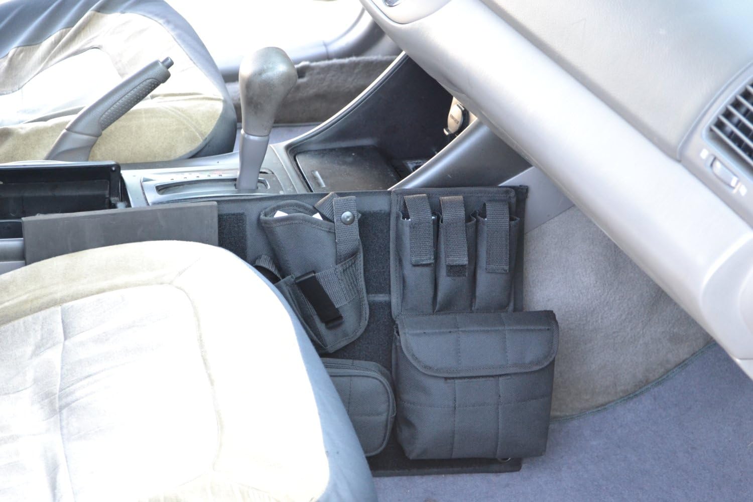 Explorer Tactical Under Mattress Bed Handgun Holster with Tactical Flashlight Loop