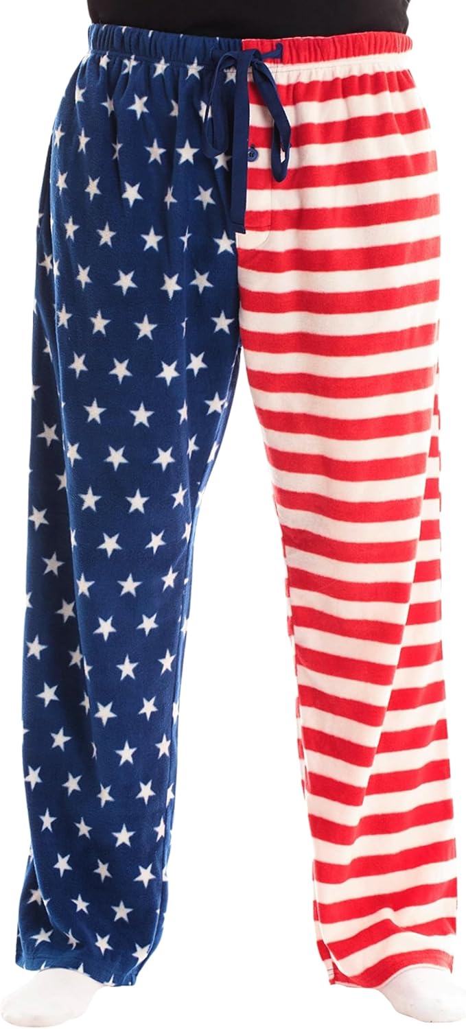 #followme Microfleece Men’s Pajama Pants Holiday Prints