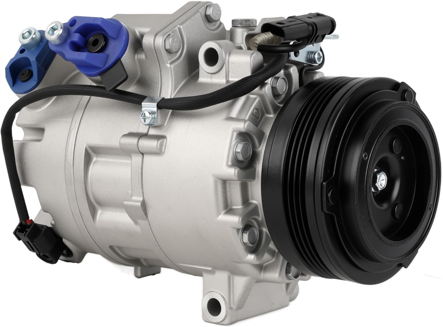 CO29108C Air Conditioner AC Compressor with Clutch Compatible with 2007-2010 BMW X5, 2009-2010 xDrive30i L6 3.0L Replace 58647, 64529185143