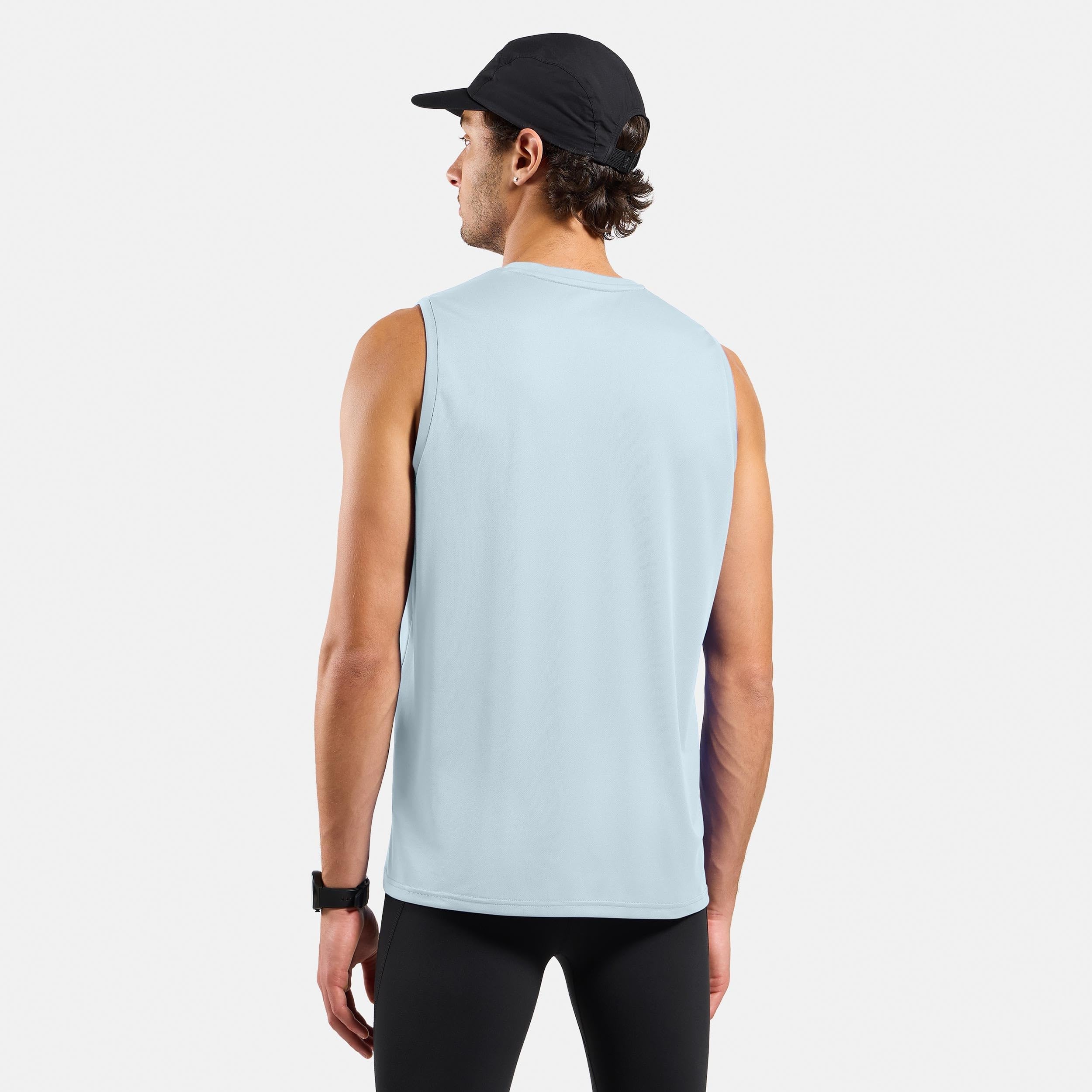 Odlo Essential Lauftop Herren hellblau - Baby Blue L