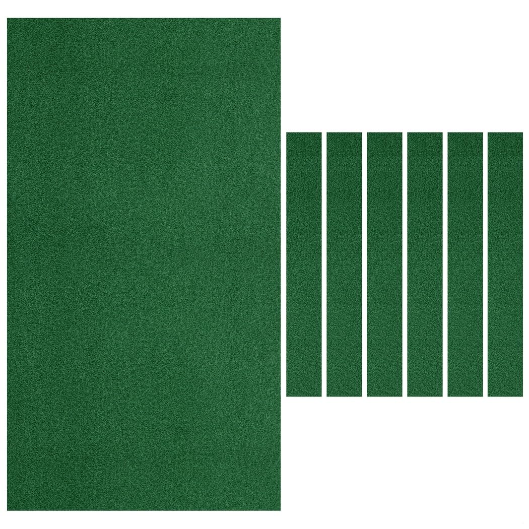 Panno in feltro per tavolo da biliardo da 2,4 m, in nylon e feltro, include 6 strisce per telaio, gioco veloce e fluido