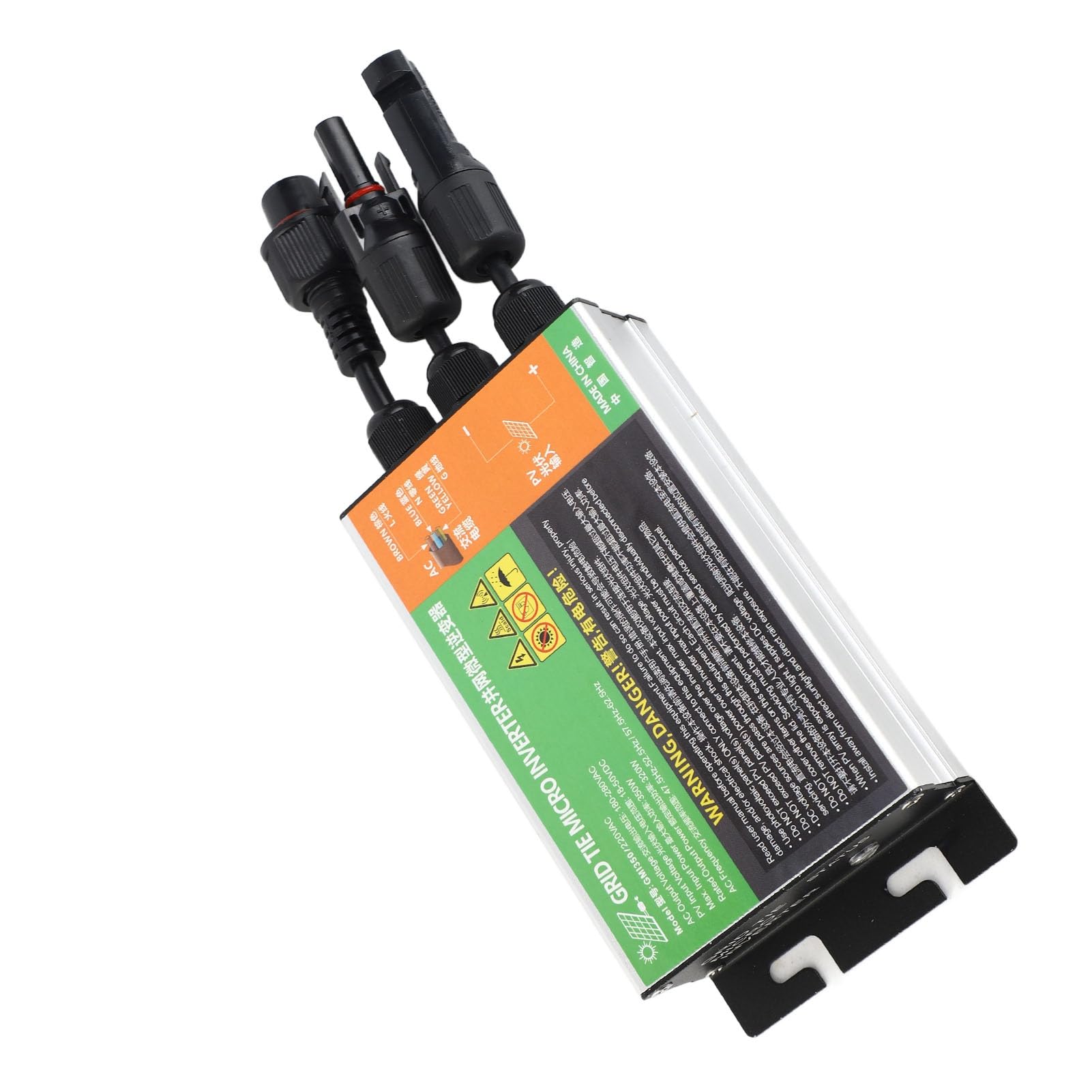TOPINCN Inversor de Conexión a Red GMI 350 W, con Protección de