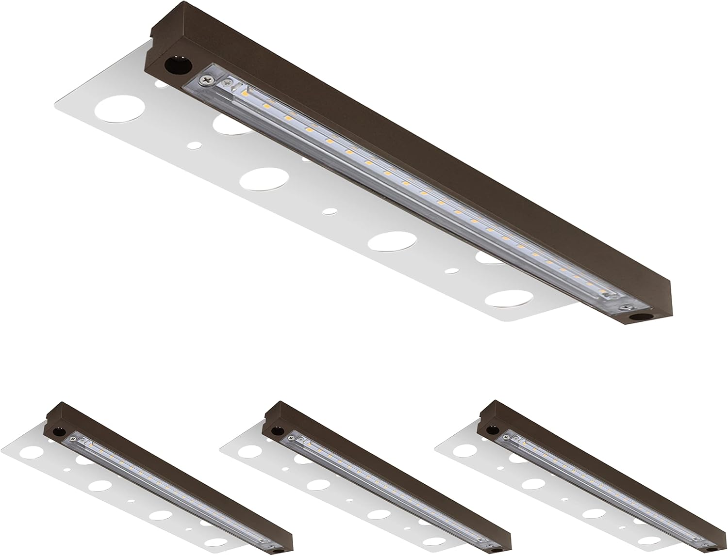 GKOLED 12 Inch LED Hardscape Lighting, Low Voltage Retaining Wall