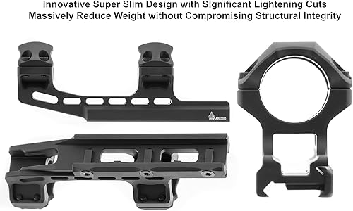 Miniatura 6 de UTG ACCU-SYNC - Anillos Picatinny de 1 pulgada de alto perfil de 1969in