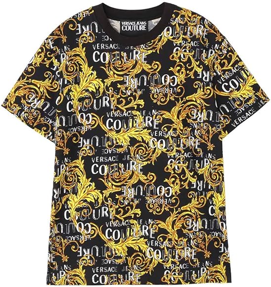 Amazon | [ヴェルサーチェ] クルーネックTシャツ Sサイズ [並行輸入品 