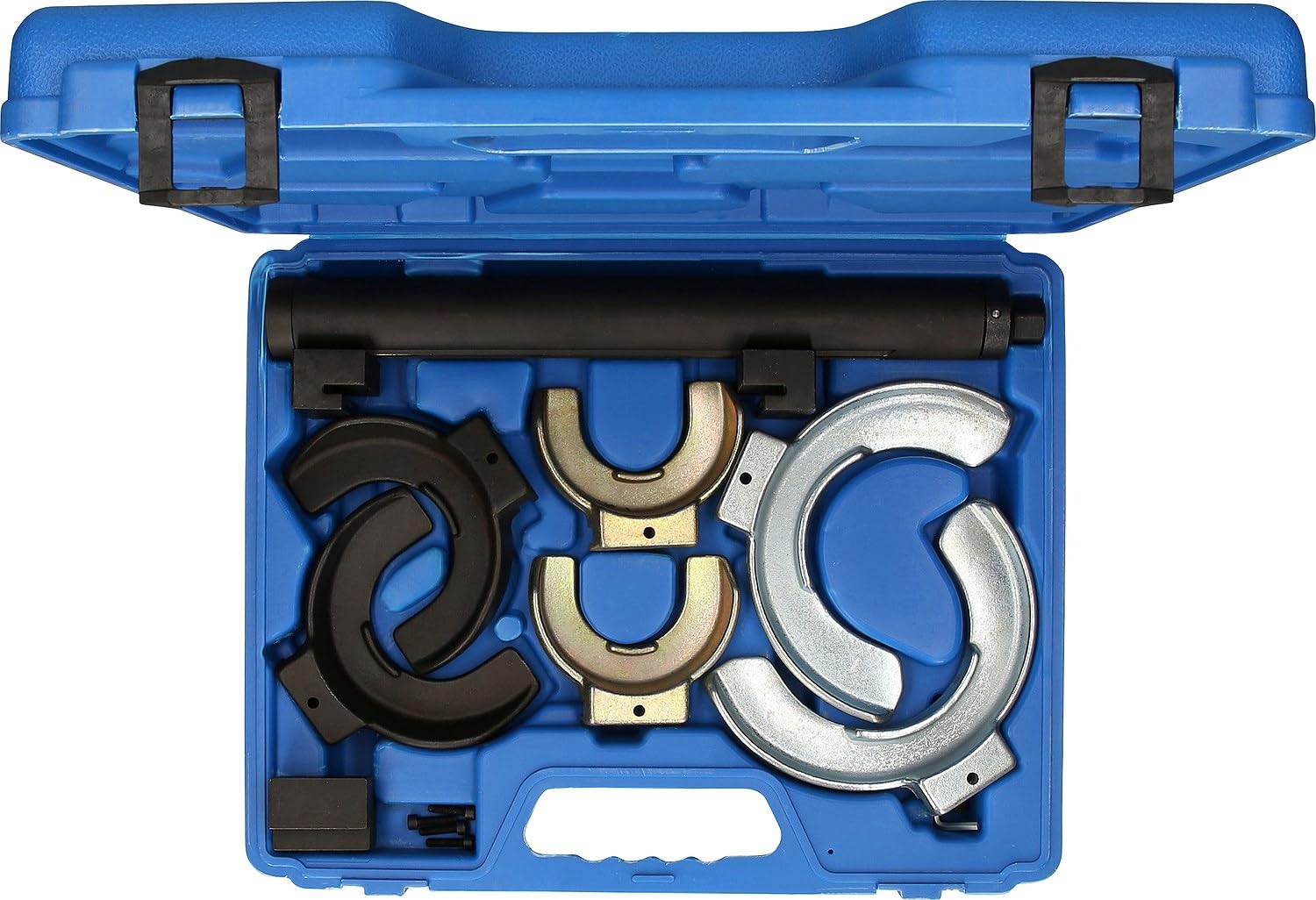 BRILLIANT TOOLS BT651150 Juego de tensores de muelles, 15 pzs [Powered by KS TOOLS]