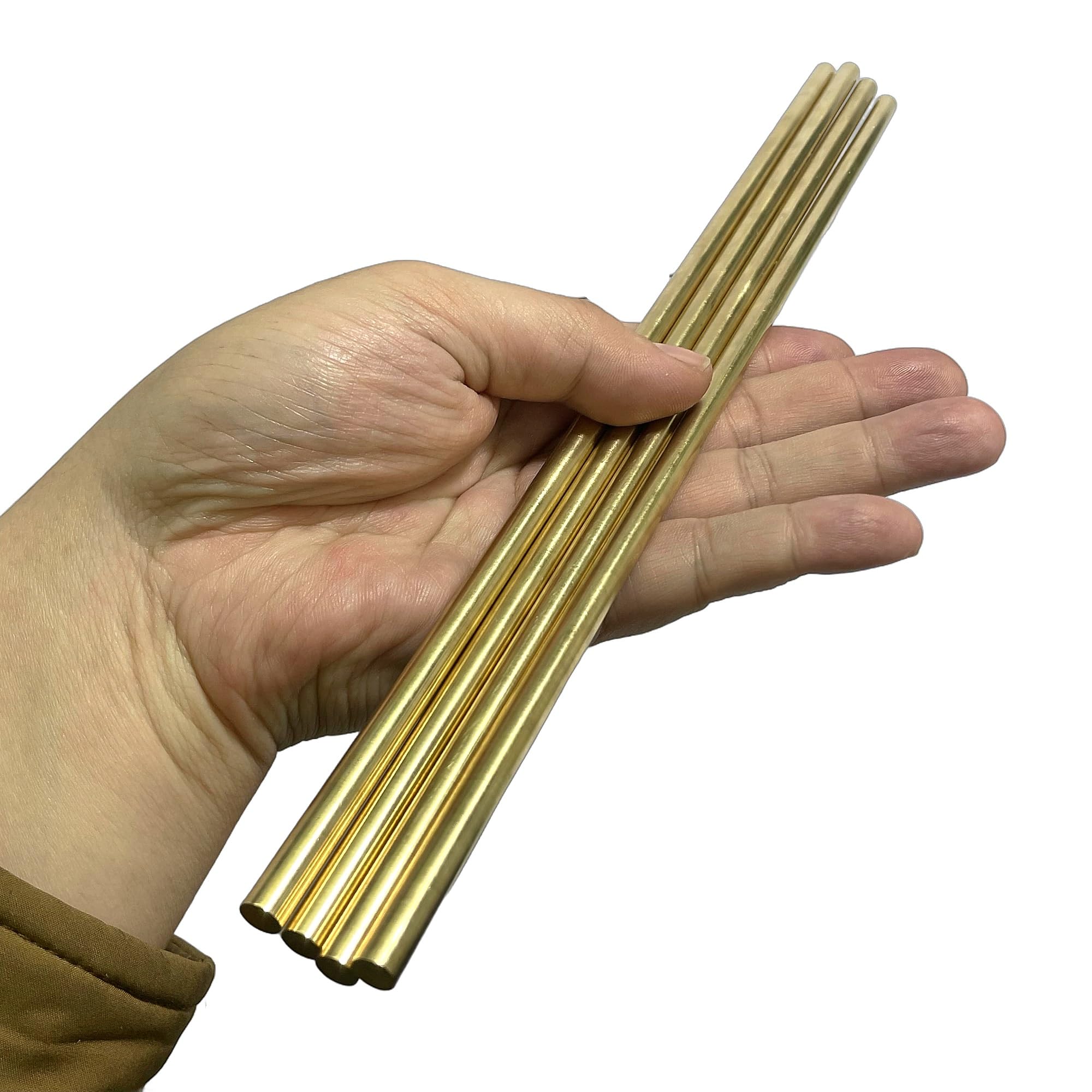 Brass Rods for Crafts - 1/4 x 12 Inch -5