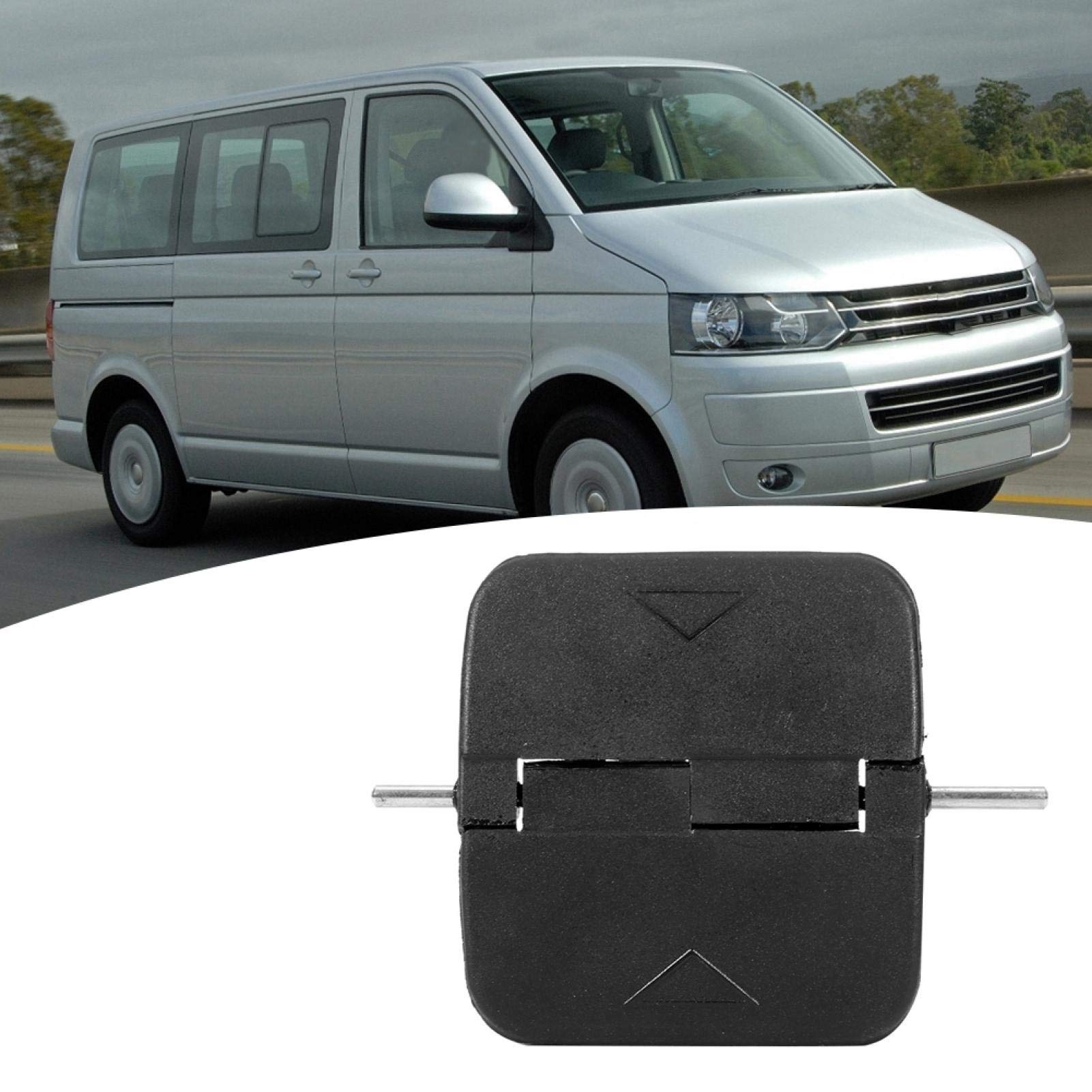OUKENS Empuñadura de liberación de puerta corredera de coche, empuñadura de abridor de cristal de ventana corredera lateral de coche apto para Caddy/Multivan/Caravelle T5 T6 2K0847781