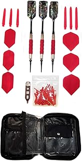 VIPER Sure Grip Soft Tip Darts with Accessory Kit (Red, 16 Grams)