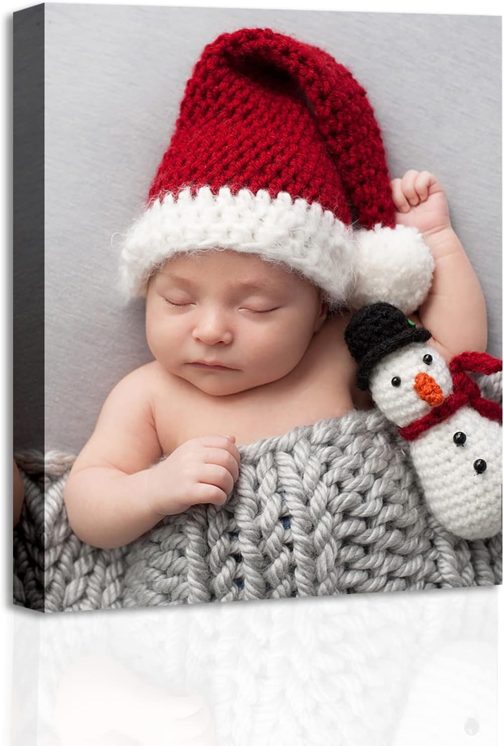 YK artwood Custom Canvas Upload Images- Custom Canvas Prints with Your Photos 8x10 inch -Personalized Portrait Photo Prints Pictures Customized Gifts for Kids Lover Pet Mother's day - Made In USA