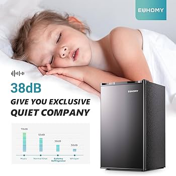 Amazon.com: EUHOMY 3.2 Cu.Ft Mini Fridge with Freezer
