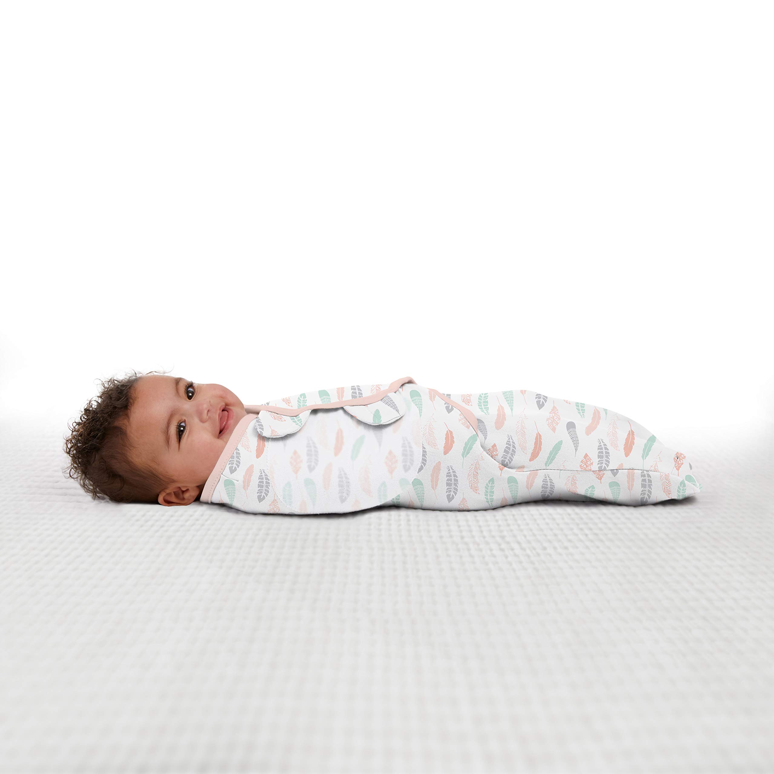 SwaddleMe Original Swaddle – Size Small, 0-3 Months, 3-Pack (Coral Days)