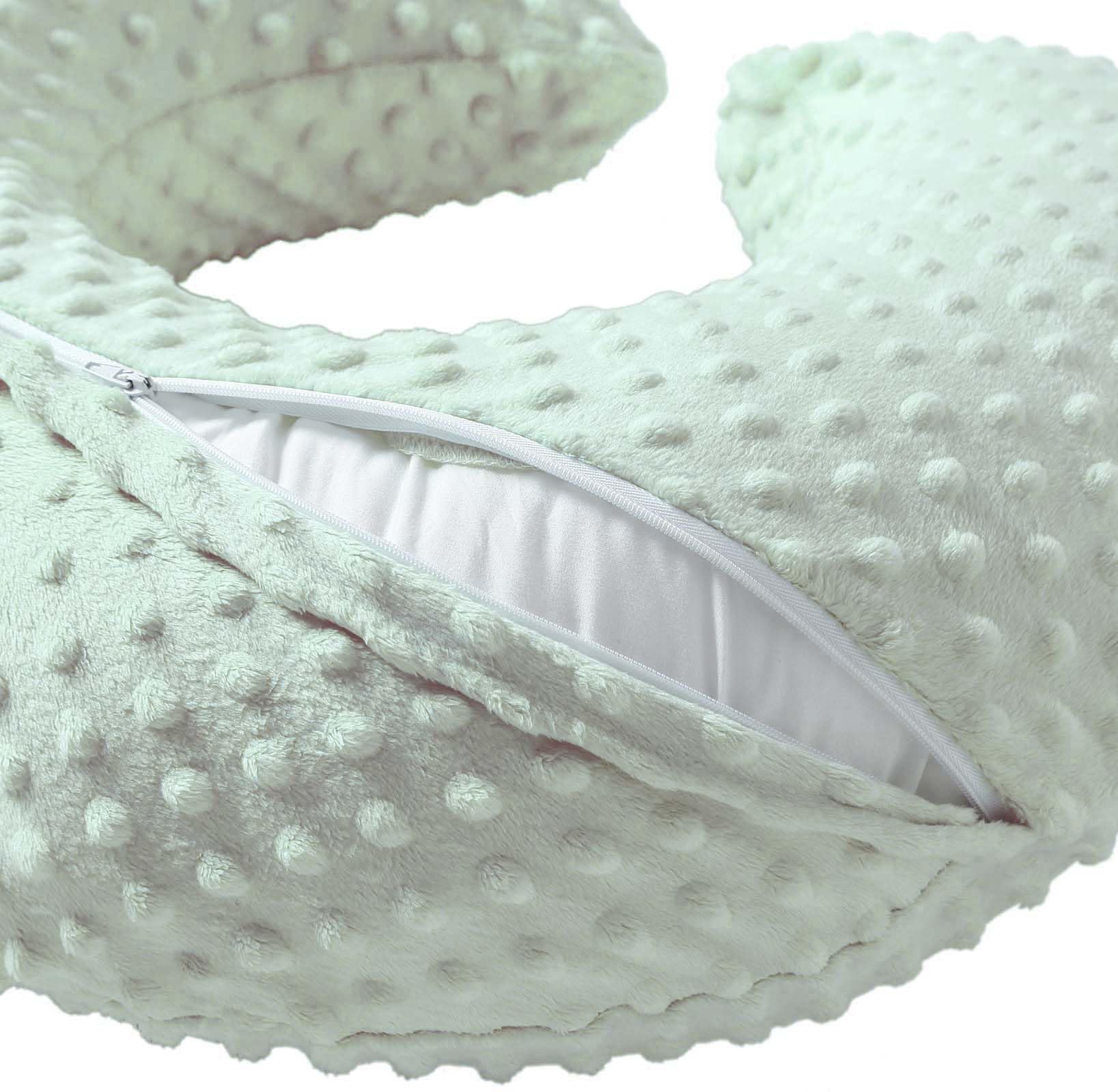 Funda de almohada de lactancia materna, ideal para mamás de lactancia materna, 100% algodón, gran regalo para baby shower